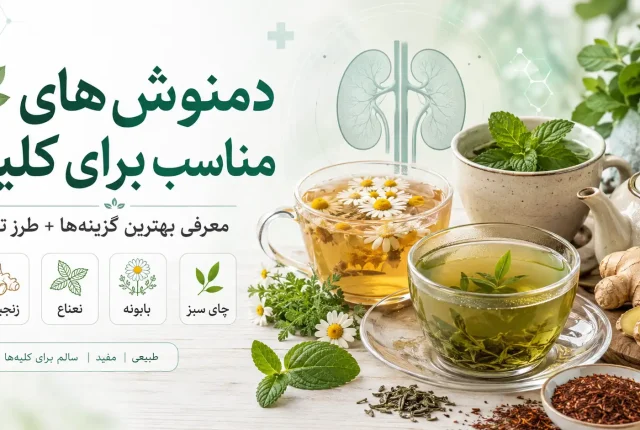 دمنوش‌های مناسب برای کلیه