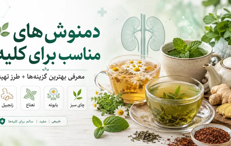 دمنوش‌های مناسب برای کلیه