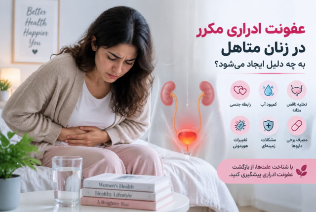 عفونت ادراری مکرر در زنان متاهل