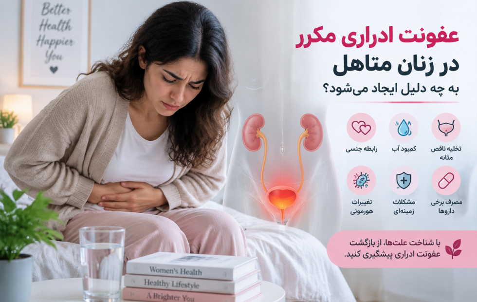 عفونت ادراری مکرر در زنان متاهل