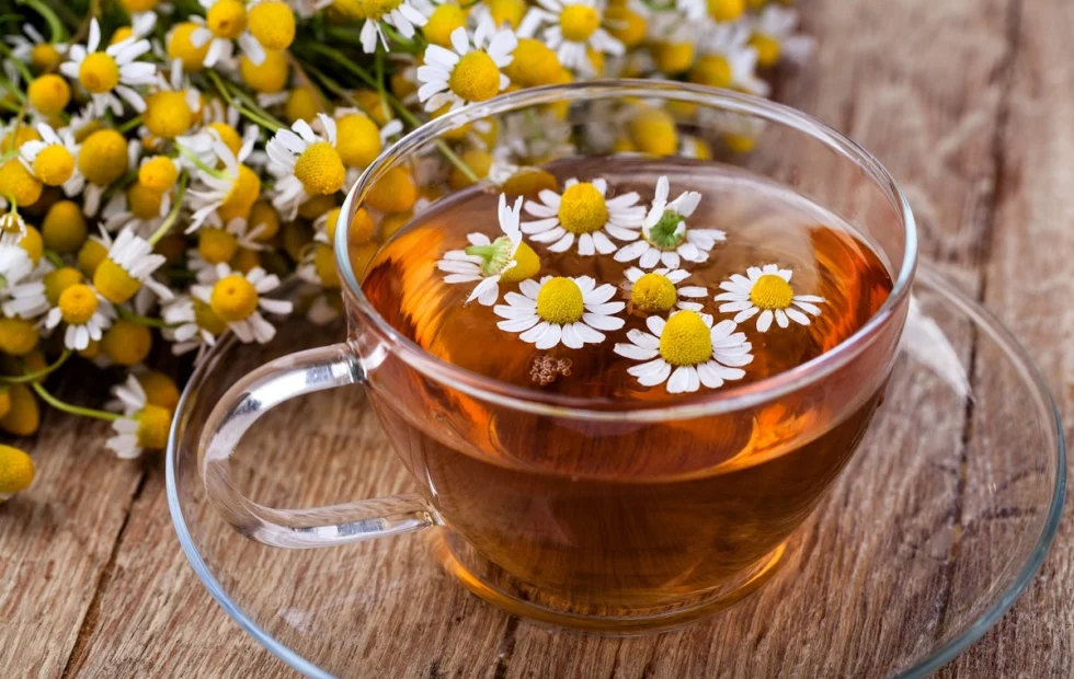 طرز تهیه چای بابونه برای بی‌خوابی