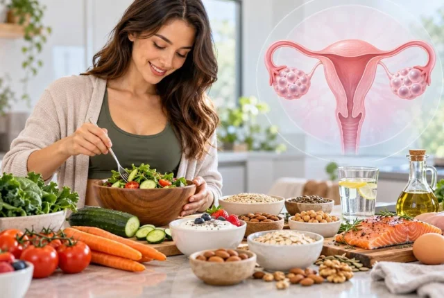 رژیم غذایی تخمدان پلی‌کیستیک