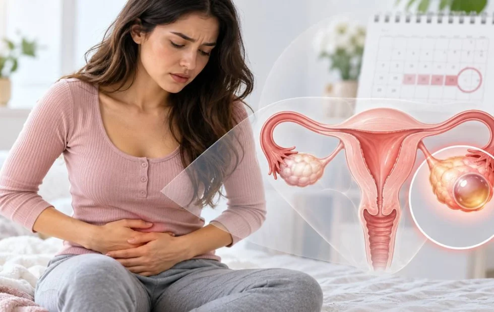 تأثیر کیست تخمدان بر قاعدگی